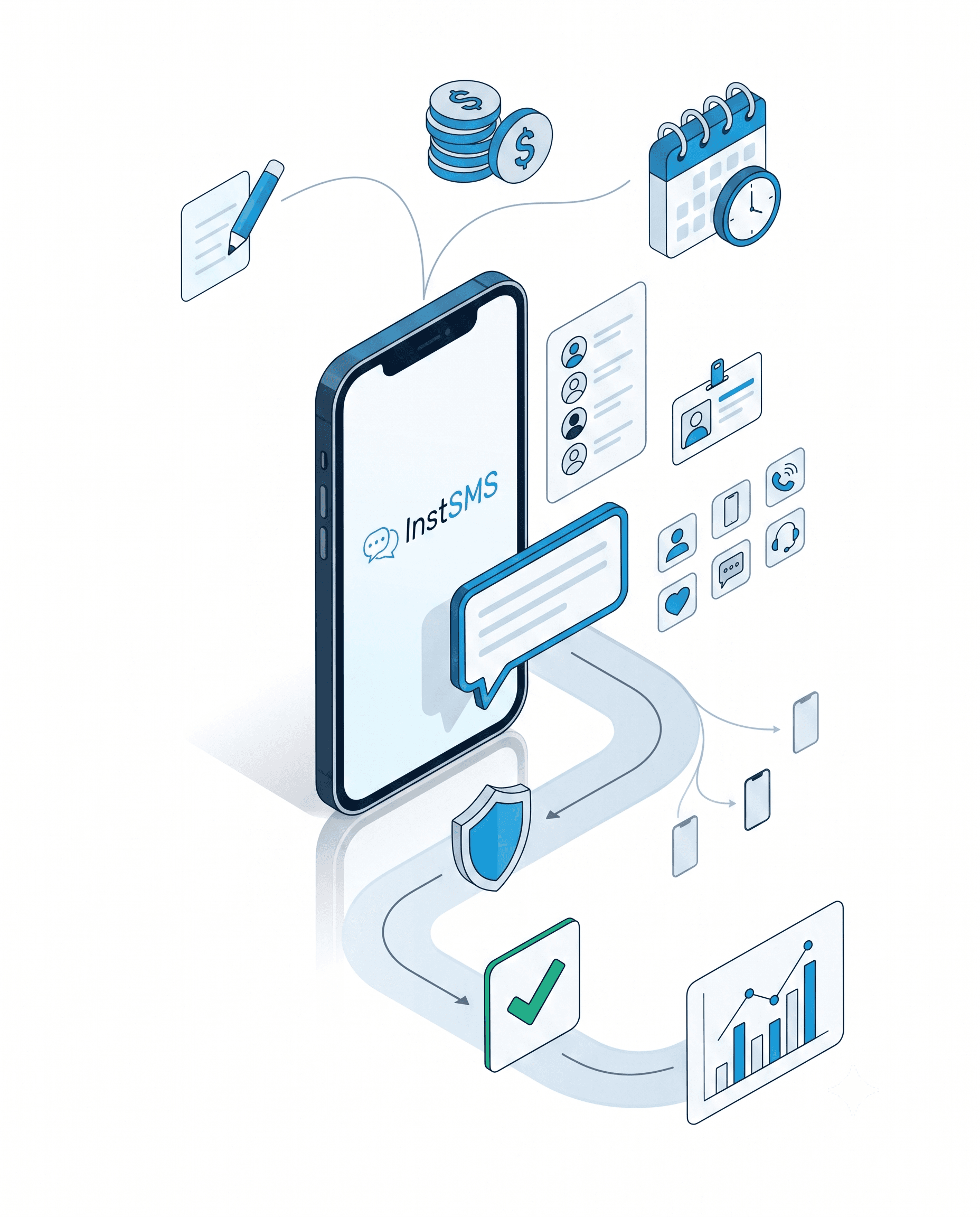 InstSMS business messaging from message creation to delivery
